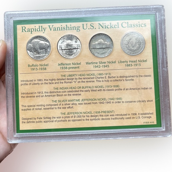 American Nickels of the 20th Century Set. SEALED. - Picture 2 of 2